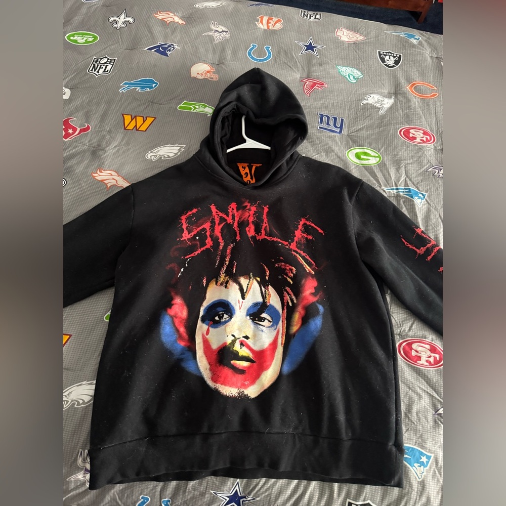 Men’s VLONE x Juice Wrld Smile Hoodie